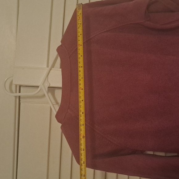 Plum Neiman Marcus cashmere cardigan medium-large - Picture 8 of 12